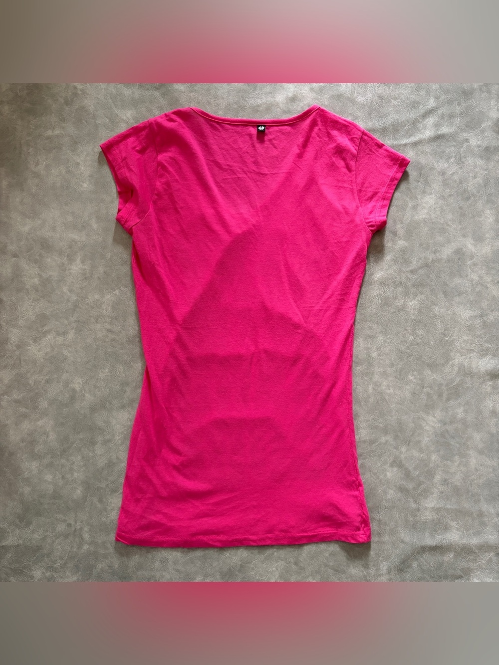 Y2K apple bottoms mcbling pink graphic short sleeve baby tee - Picture 10 of 13